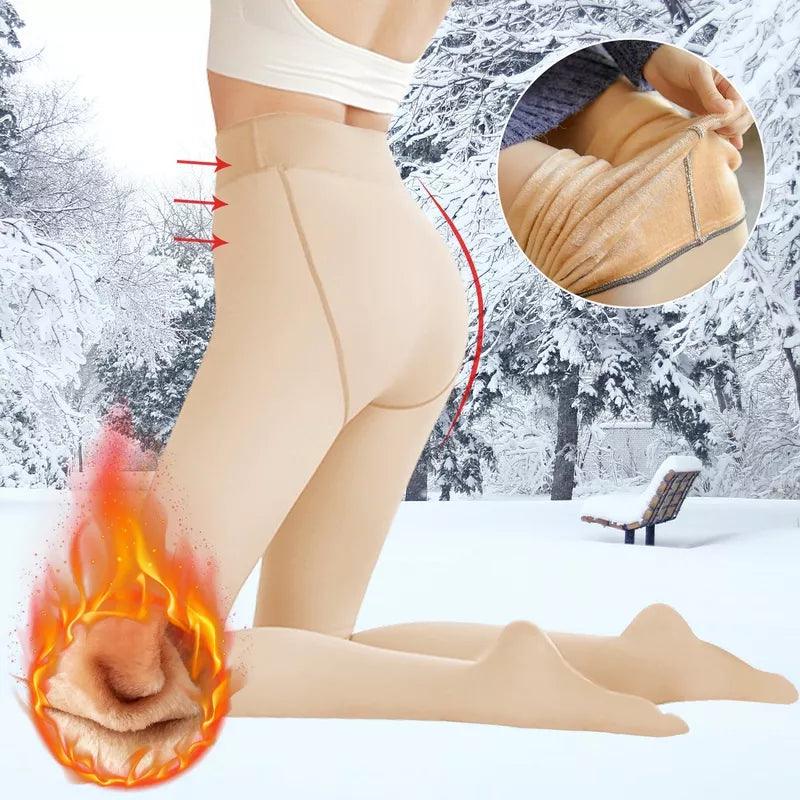 Meia-Calça Lã Aveludada p/ Frio Intenso