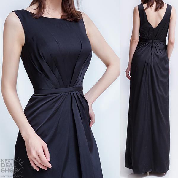 Vestido de Festa Longo Decote Costas - Montzel Collection 